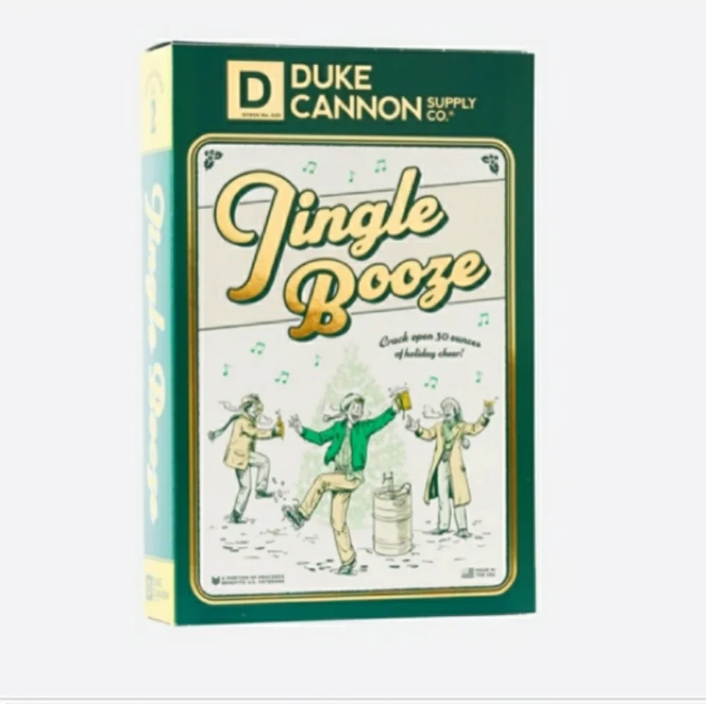 Duke Cannon Supply Co. Jingle Booze Gift Set.NEW!